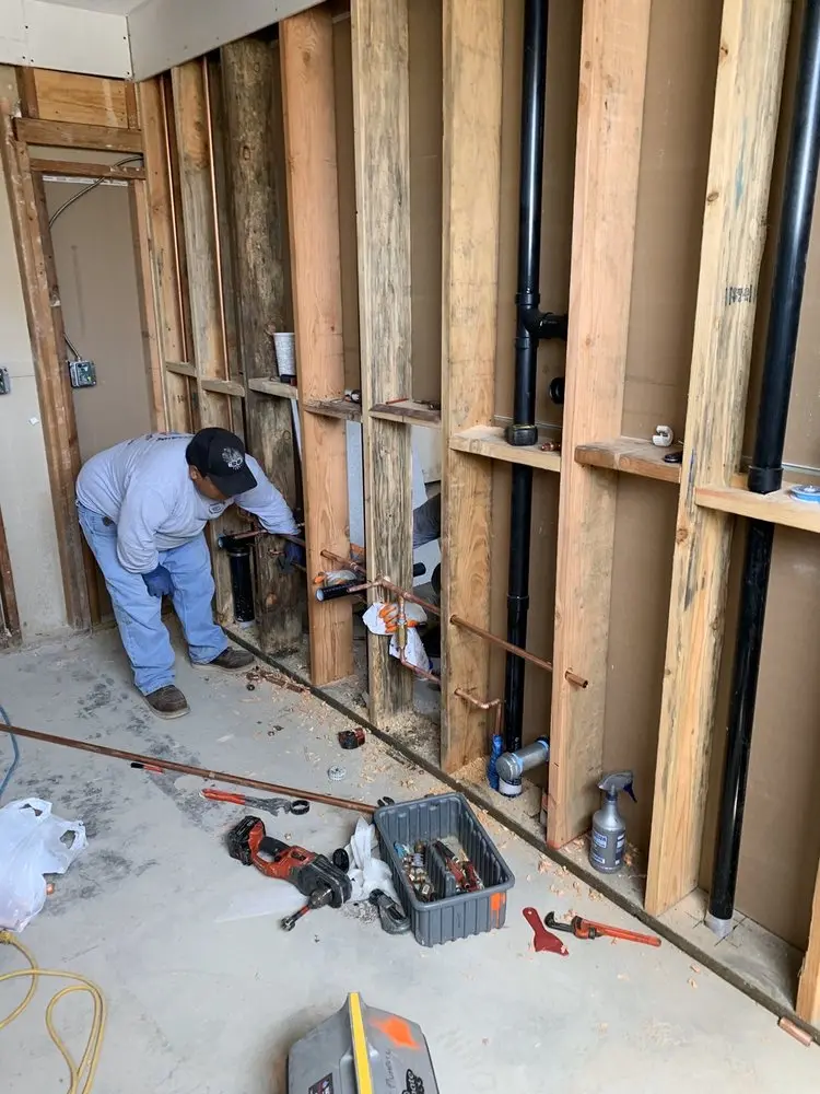 Commercial rough-in plumbing for Commercial Plumbing in Baton Rouge